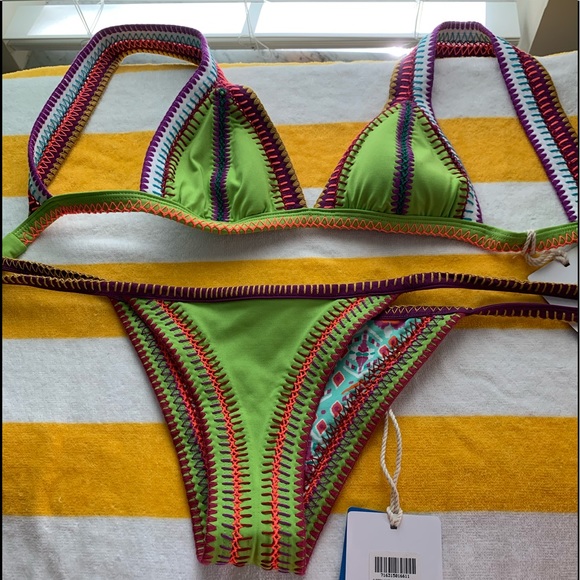 Benedetta Swimwear Other - NWT Benedetta Bikini Surreal Morning Top/Bottom/SM